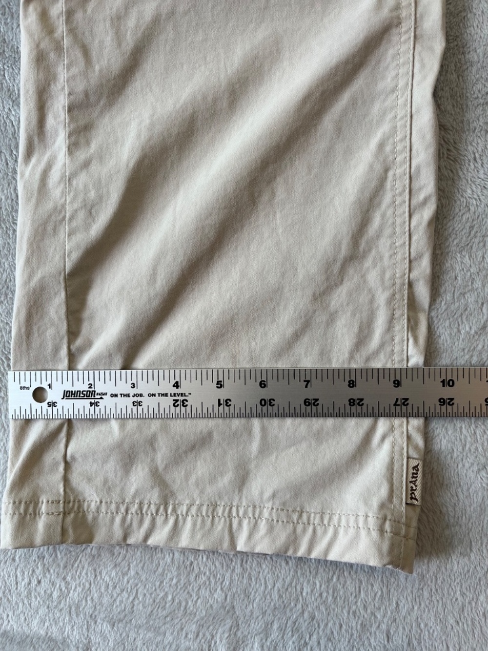 prAna Breathe sz L Lightweight Performance Cargo Hiking Pants Gorpcore EUC - Picture 5 of 14